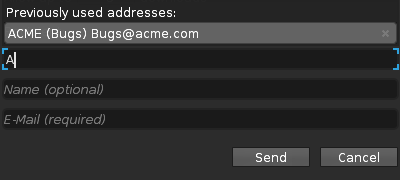 Address book